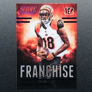 A.J. Green - 2014 Score Franchise Blue #F3